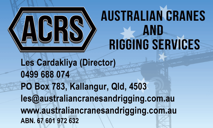 Australian Cranes and Rigging Services